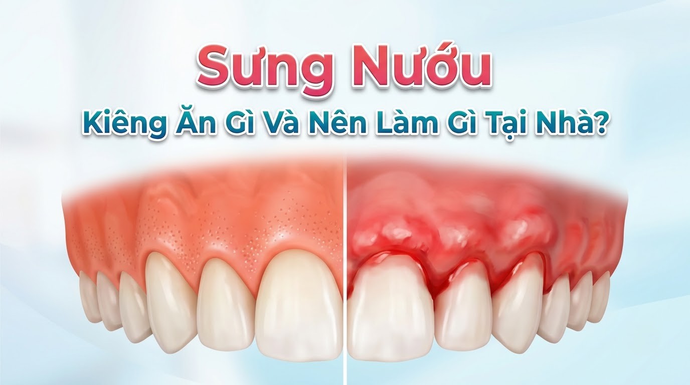 Sưng Nướu Kiêng Ăn Gì Và Nên Làm Gì Tại Nhà?