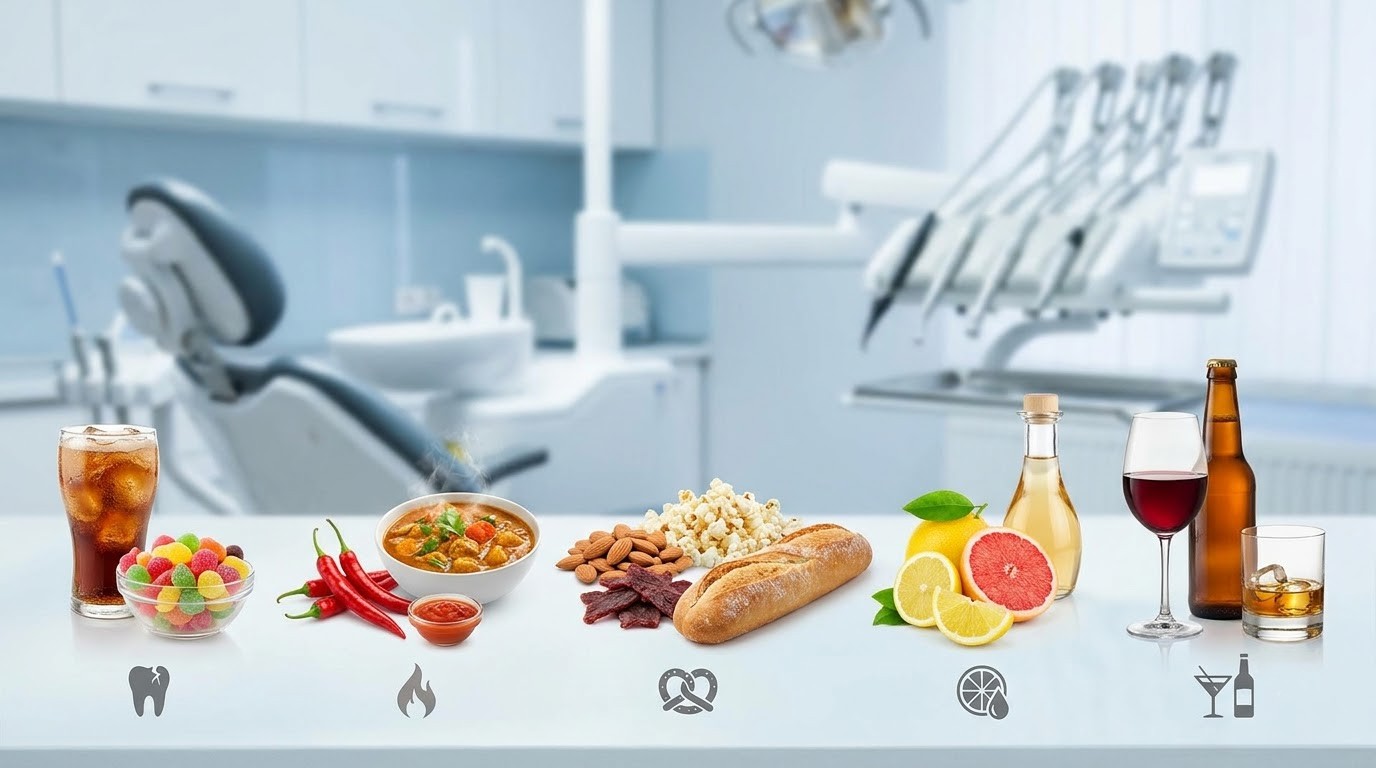 Sưng Nướu Kiêng Ăn Gì?