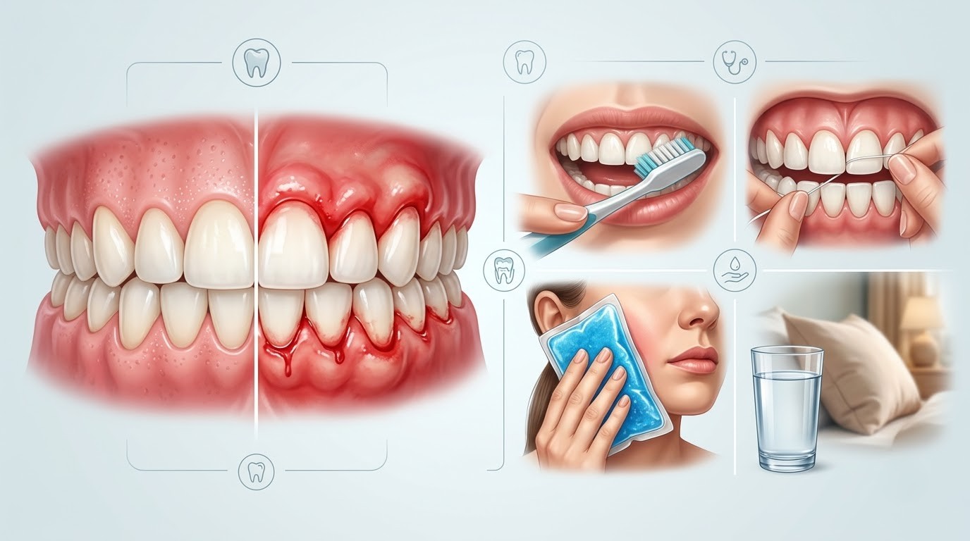 Sưng Nướu Nên Làm Gì Tại Nhà?
