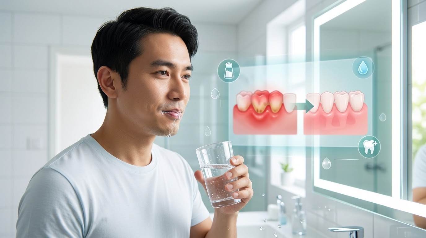 Sưng Nướu Ngậm Nước Muối Có Tác Dụng Không?