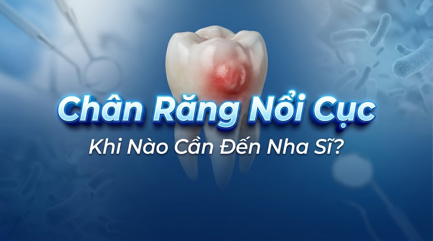 Chân Răng Nổi Cục: Khi Nào Cần Đến Nha Sĩ?
